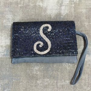 Liz Claiborne beaded wristlet
